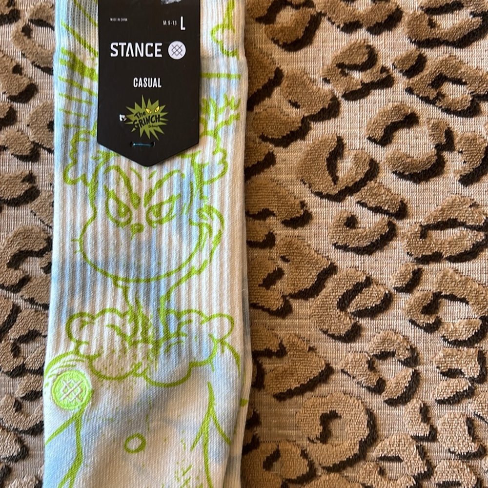 Stance The Grinch Christmas Socks Large
